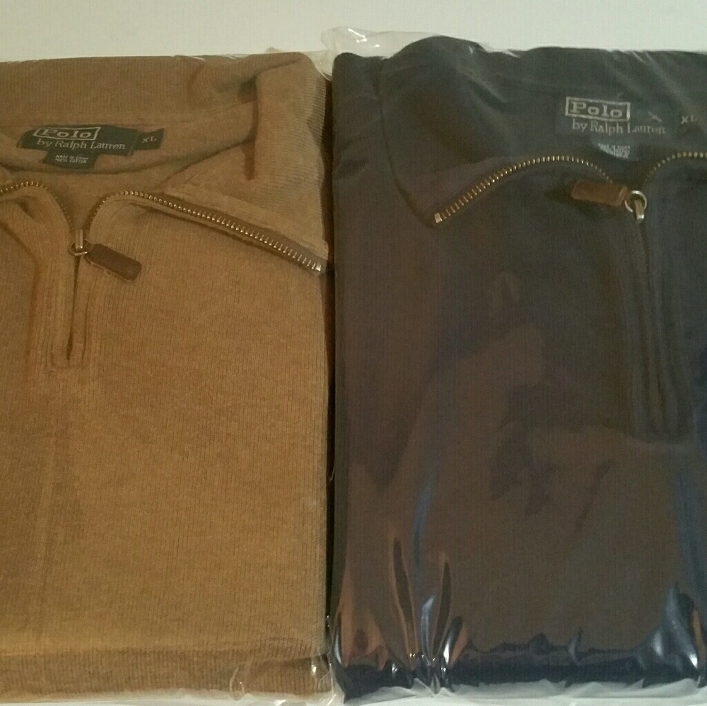 To Ralph Lauren  pullover sweatshirt with zippers